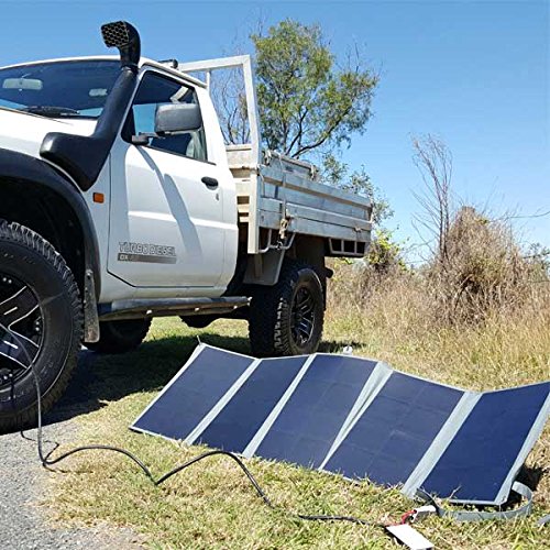 Dobinsons 4x4 80 Watt Folding Solar Panel Kit with MPPT Charging Module