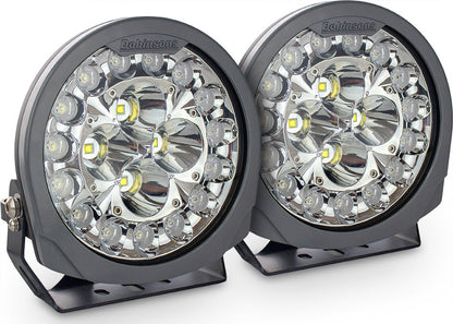 Dobinsons 8.25" Zenith LED Driving Light Pair with 155 Watt and 12,700 Raw Lumens per light