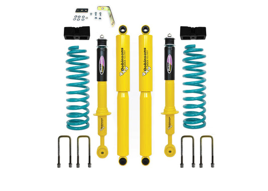 Dobinsons 1.5"-3" Suspension lift kit Twin Tube Shocks and rear Quick Ride Kit for 2020 and Up Isuzu DMax