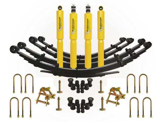 Dobinsons 4x4 Full 2.0" Suspension Kit for Toyota Land Cruiser 43 Series (Smaller Spring Eye) Pre 1979