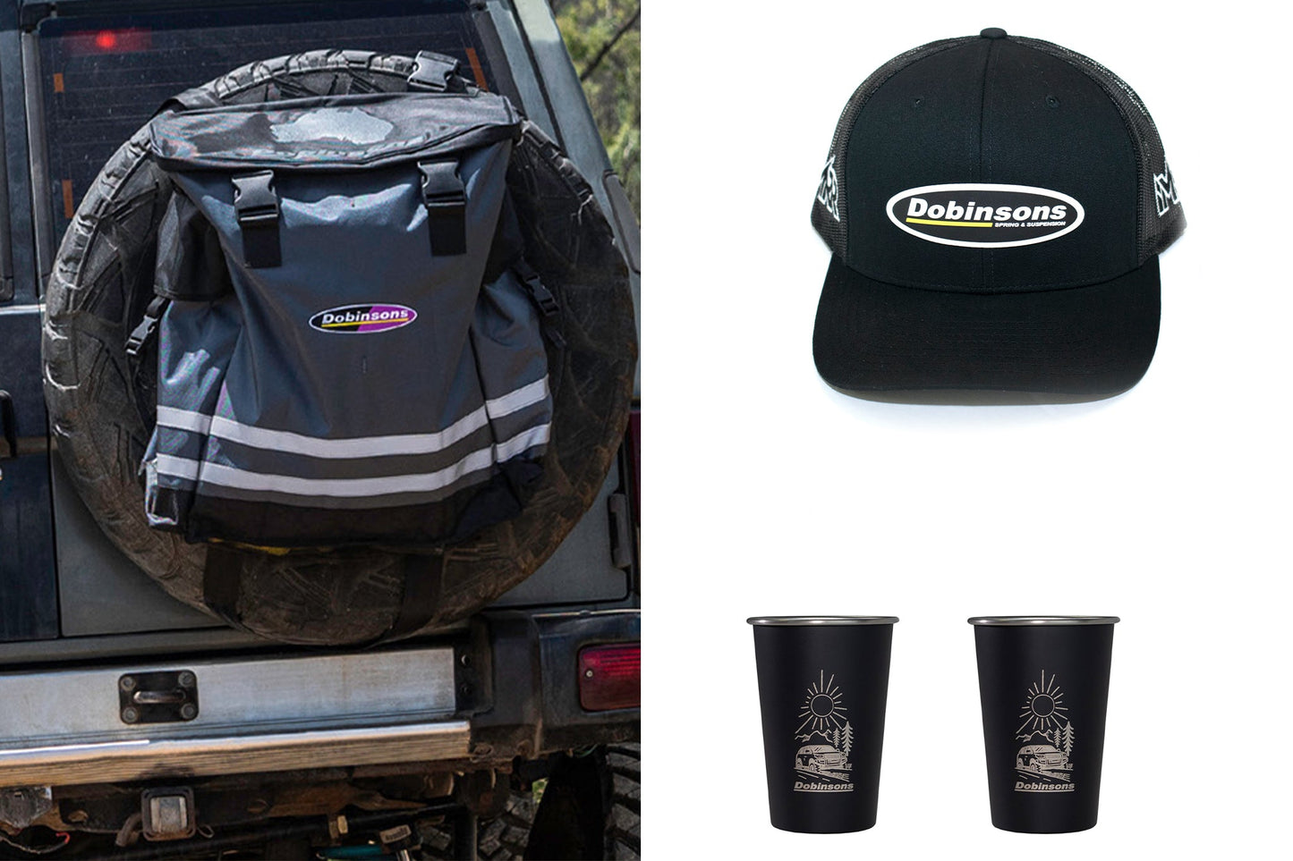 Dobinsons Trash Bag, Cups and Hat Kit MEMORIAL DAY ONLY