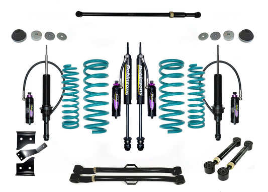 Dobinsons 3-3.5" MRR 3-Way Adjustable Lift Kit For Nissan Navara D23 2014 On