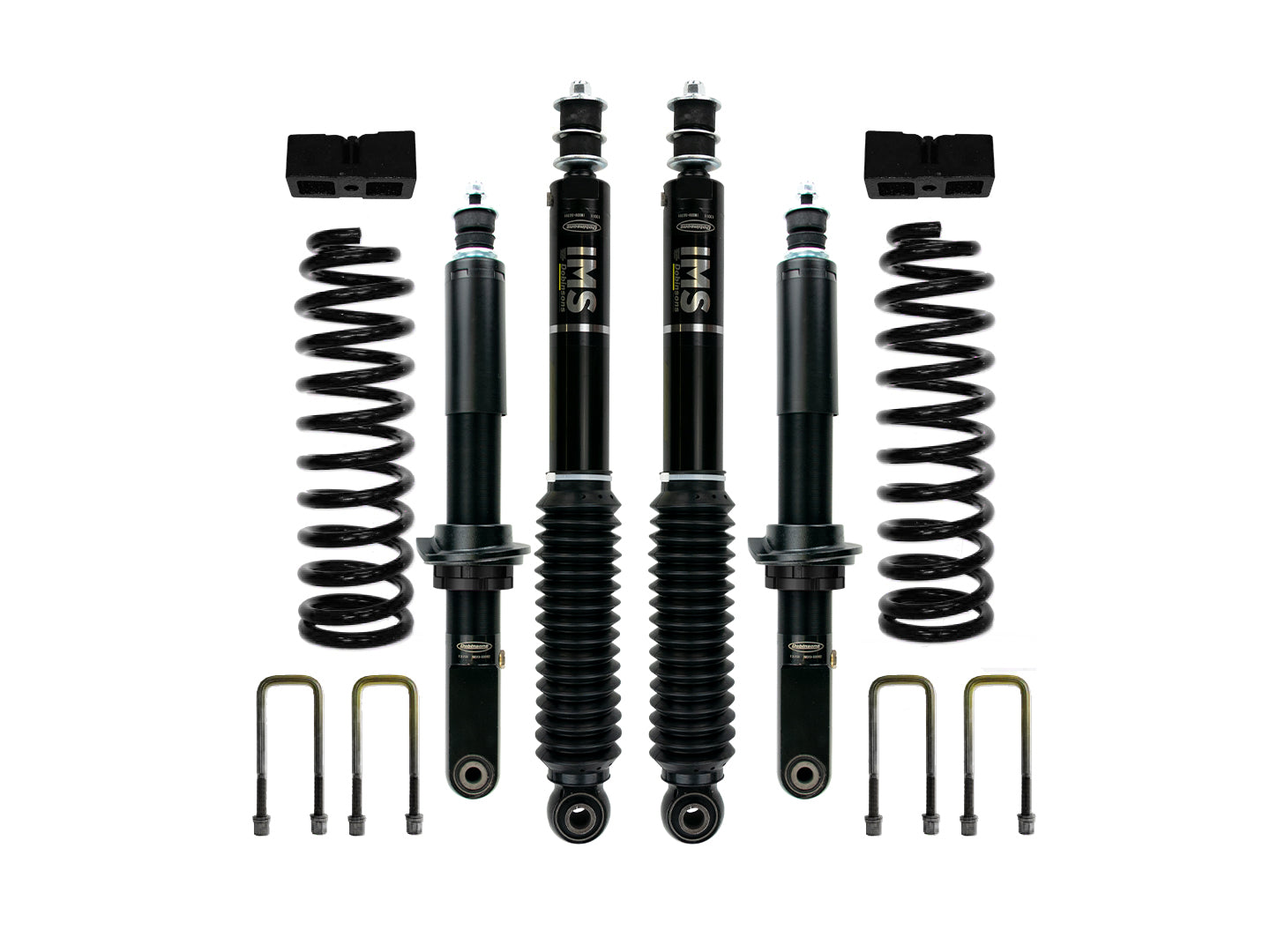 Dobinsons 2.0" to 3.0" IMS Lift Kit for Toyota Hilux Revo Dual Cab 2015 and on with Quick Ride Rear
