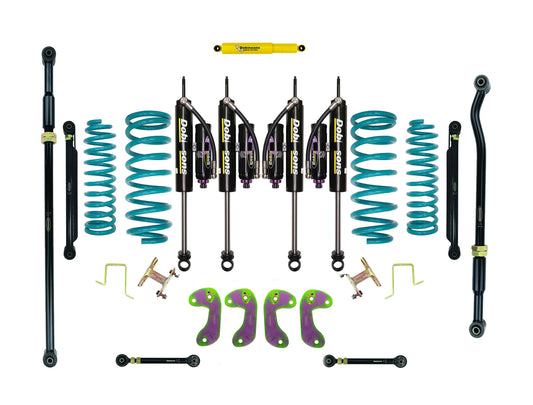 Dobinsons 4.0" MRR 3-way Adjustable Lift Kit for Toyota Land Cruiser 80 Series